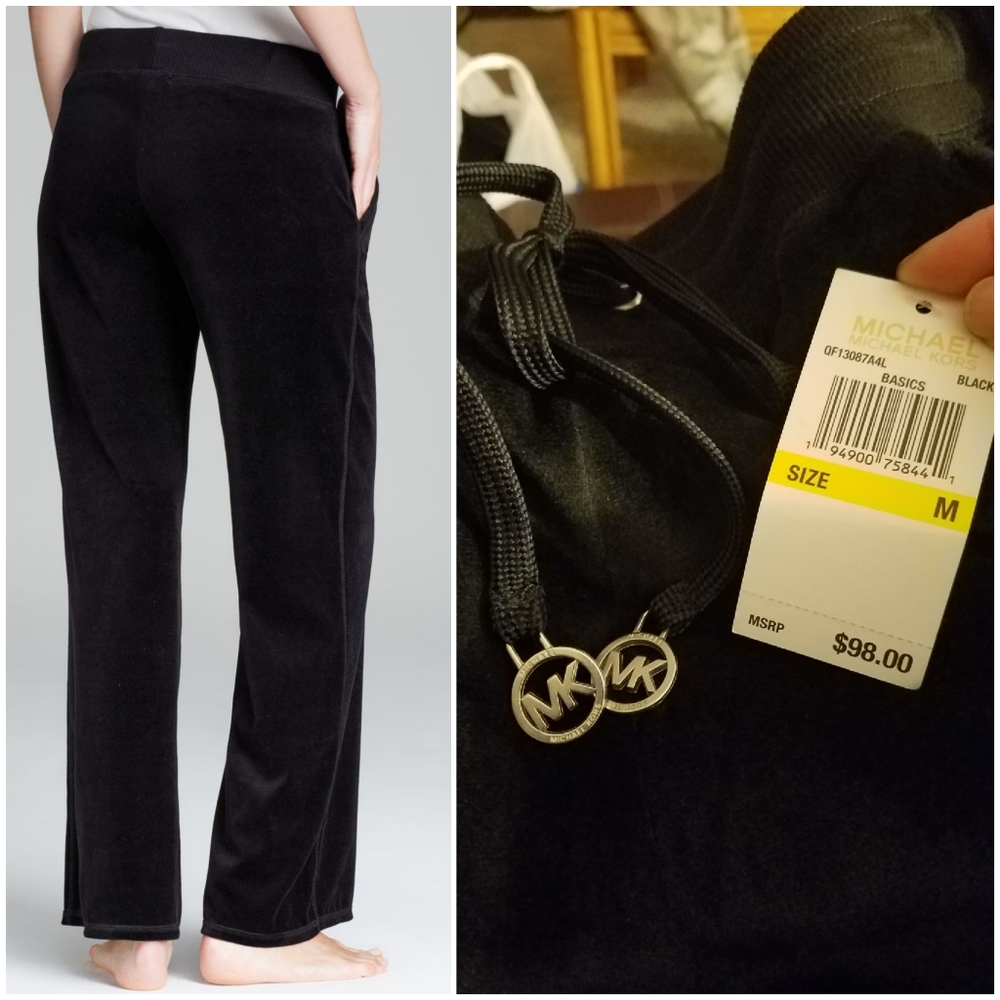 Michael kors velour pants.